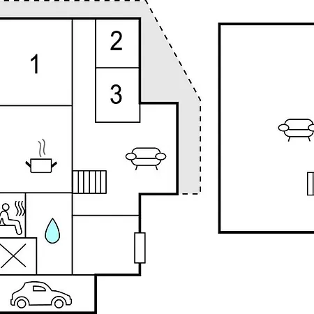 בית נופש Gorgeous In With Wifi Vestervig